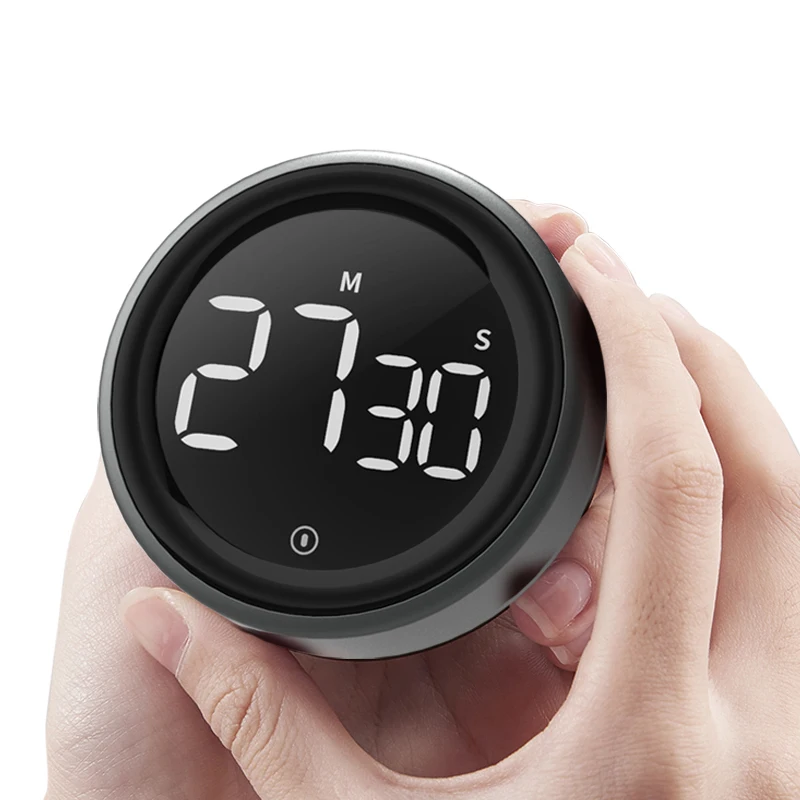 

Kitchen timer 99 Minute Digital timer Countdown visual timer for cooking classroom homework, Black (can oem)