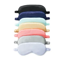 

Private label Silk Sleeping Eye Mask Travel Soft Sleep Eyemask Block Out Light