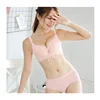 Sexy Deep U Bras For Women Push Up Lingerie Seamless Bra Wireless Bralette Plunge Bow Brassiere Female Underwear