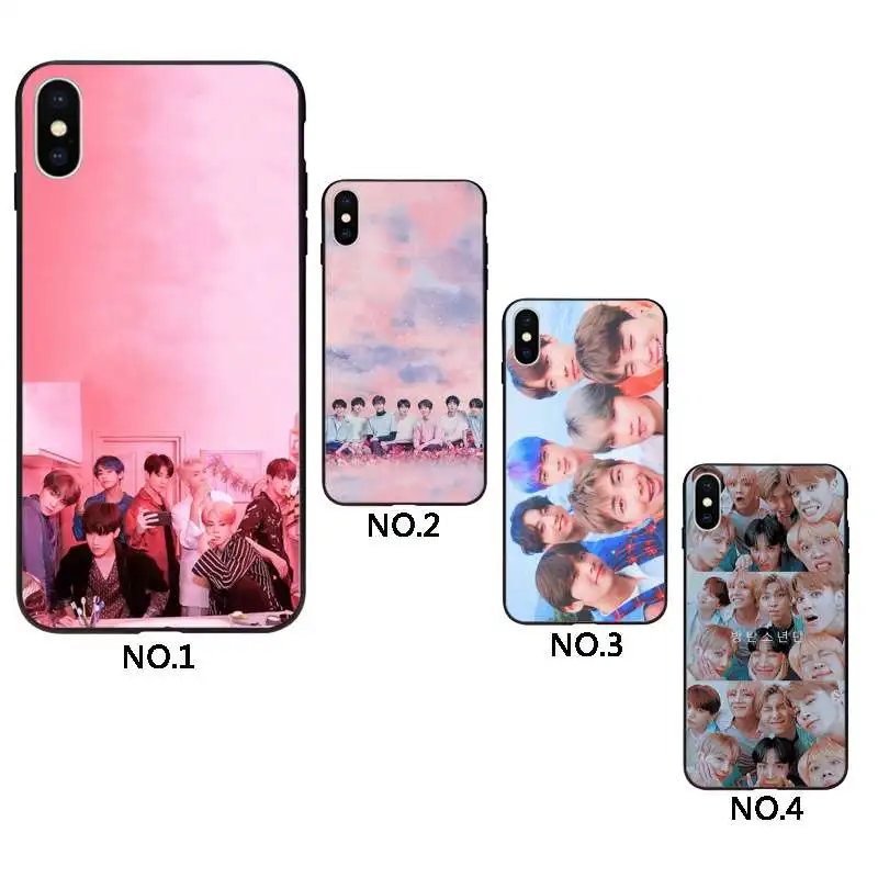 

The bts cover phone for iphone, Black