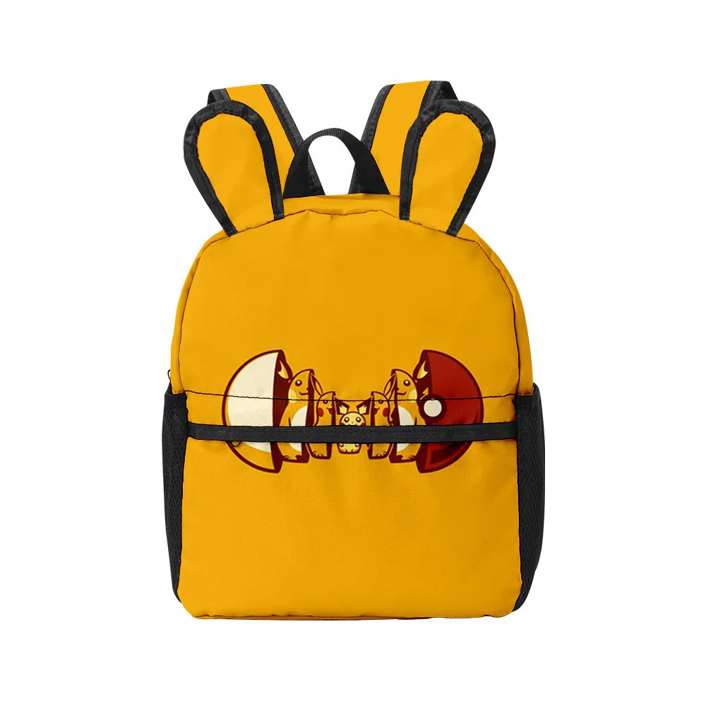 

School Kid Plain Plush Bag Cartoon Kindergarten School Backpack For Kid
