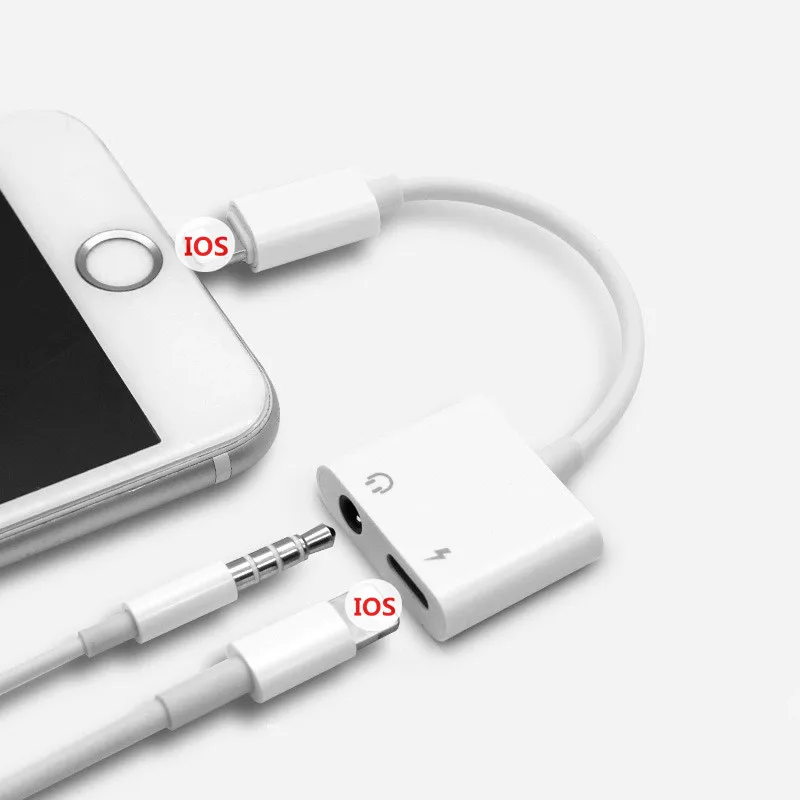 

Adapter Cables for IOS 12 11 10 9 8 on i Phone AUX Audio Earphone Converter for iPhone to 3.5mm Adapters Headphone Jack Cable