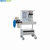 BR-AM03 Guangzhou Hospital LED Display Screen 2 small vaporizers Anesthesia Machine with ventilator Price for sale