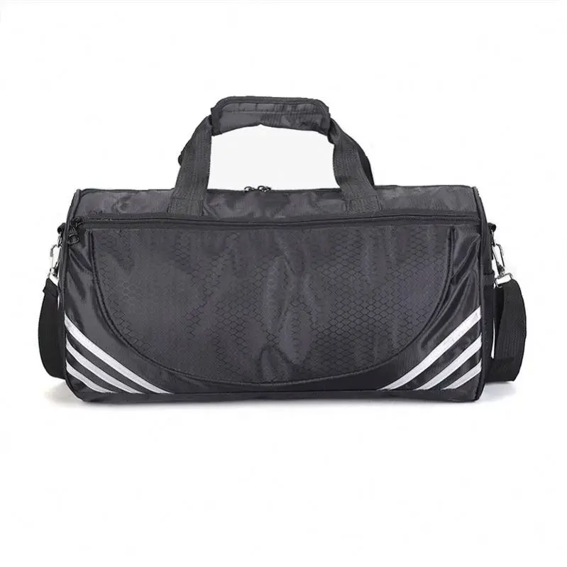 

Wholesale PVC waterproof custom duffel travel gym sport bag with shoe compartment From China