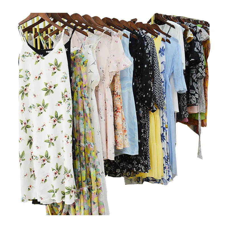 

Summer women used Clothes mixed Kids second hande dress, Mixed colors