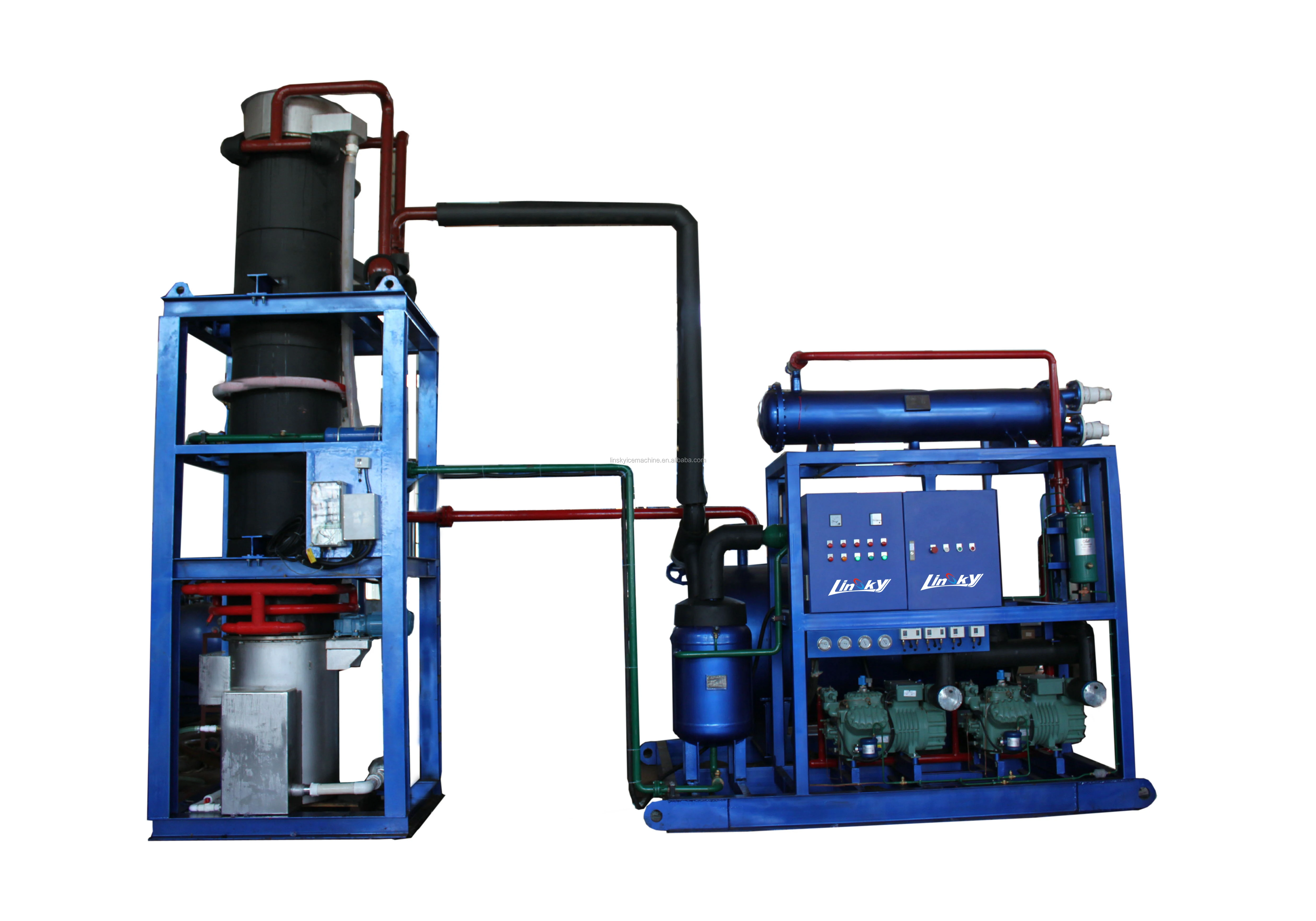 Tube Ice Plant Solution Machine Ice Industrial 20tons Automatic Ice