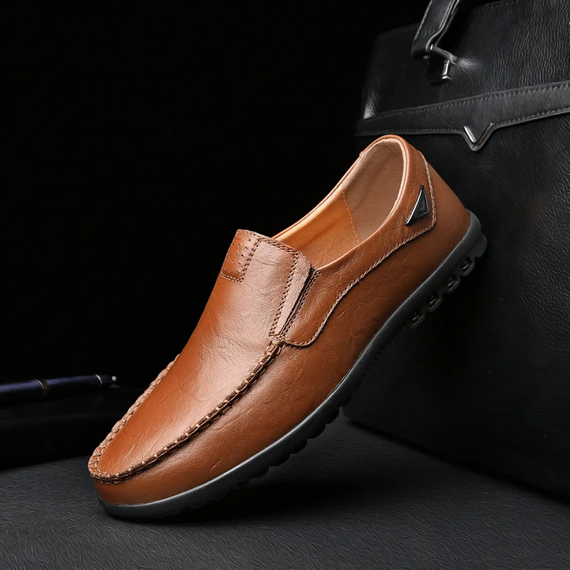 

Wholesale leather men shoe loafers mens dress shoes man, Optional
