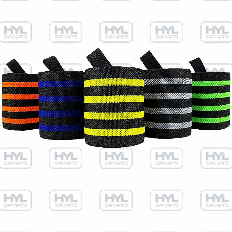 Hyl2633 Hot Sale Certificate Custom Sport Wrist Wraps For Powerlifting