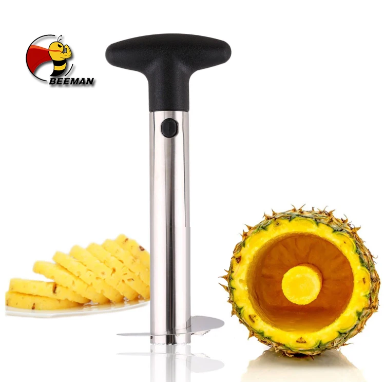 

Beeman Kitchen Accessories Safety Pineapple Cutter Knife Eye Remover Peeler