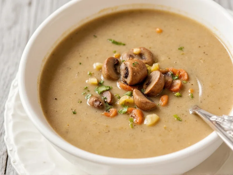 Easy Mushroom Soup Recipe: Ready in 30 Minutes