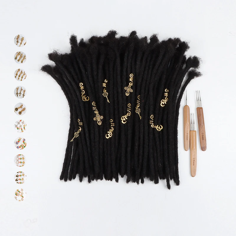 

HEFEI VAST free shipping metal color dreadlock beads braid hair beads accessories for braiding hair dreadlock jewelry hair beads, Gold
