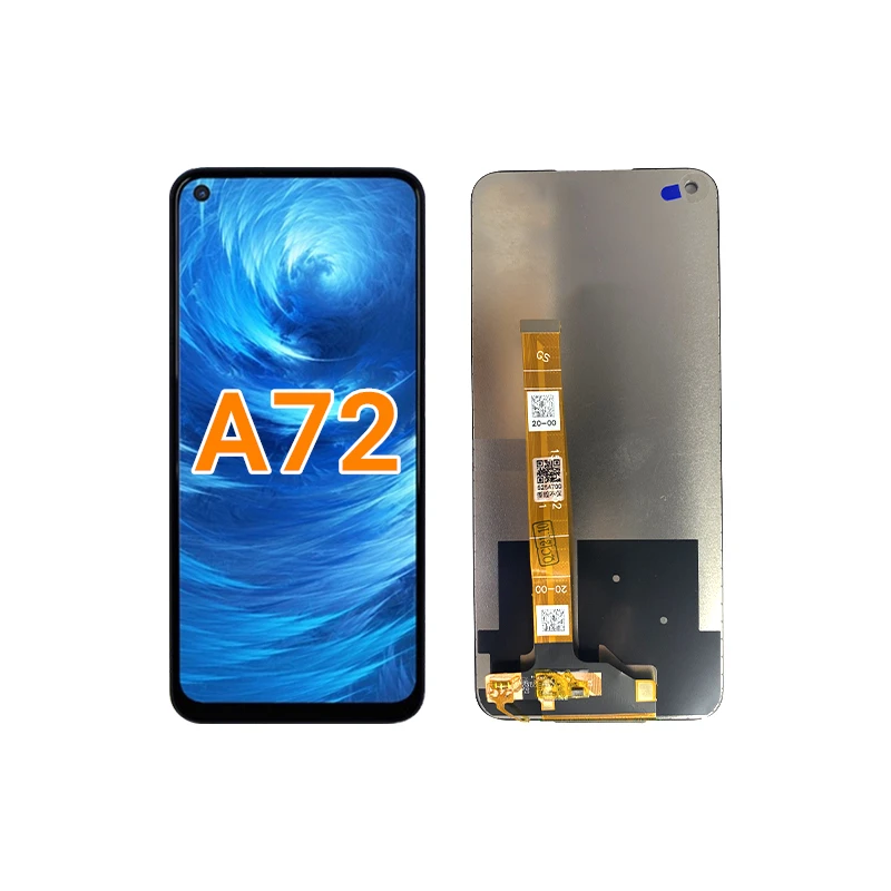 

Display Mobile Folder Display Lcd Touch Screen Phone Screen For OPPO A72, Black