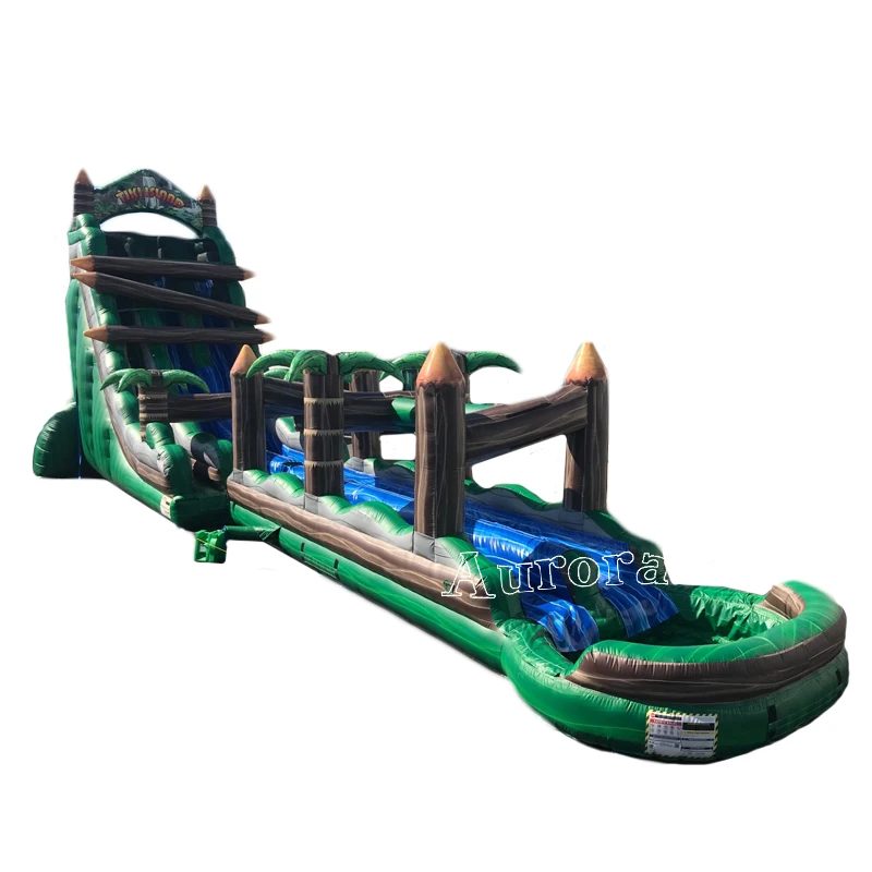 

Hot sale giant PVC crush dual lane water slide commercial water slide inflatable for kids, Customized