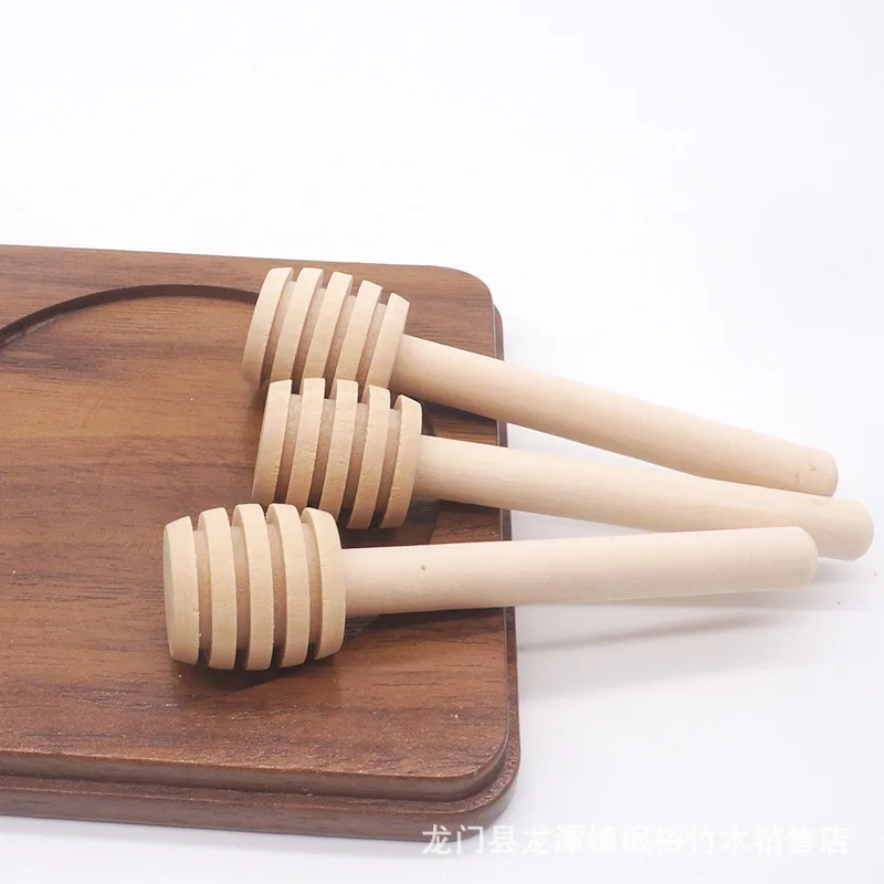 

Hot Sale 8cm 10cm 15cm Wood Spoon Wooden Honey Dipper Stick For Home, Wodden