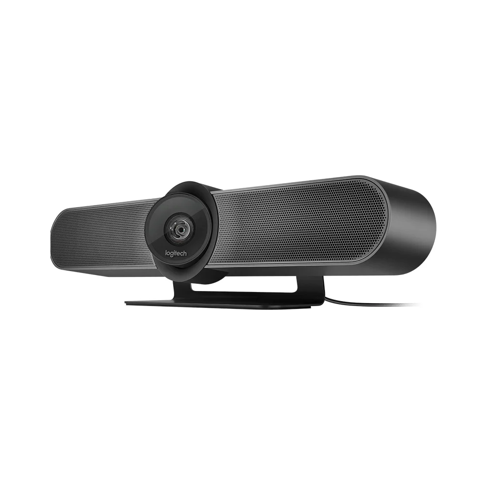 

Logitech CC4000E MEETUP 4K HD Webcam Business Video Conference Anchor 120 Degree Broadcast Wide Angle + Extended Speaker U, Black