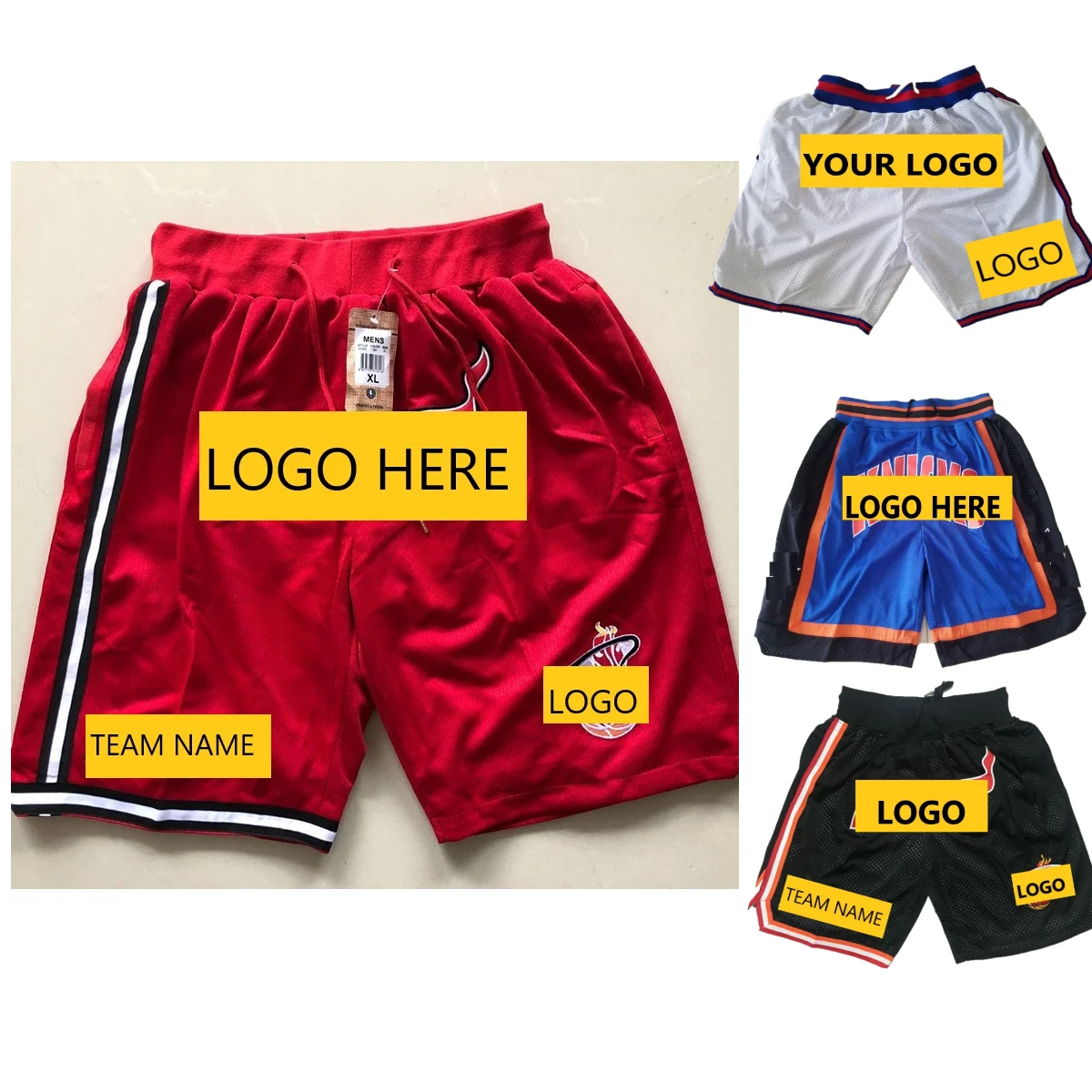 

Wholesales Breathable mens basketball shorts basketball mesh shorts for Men, Accept custom made color