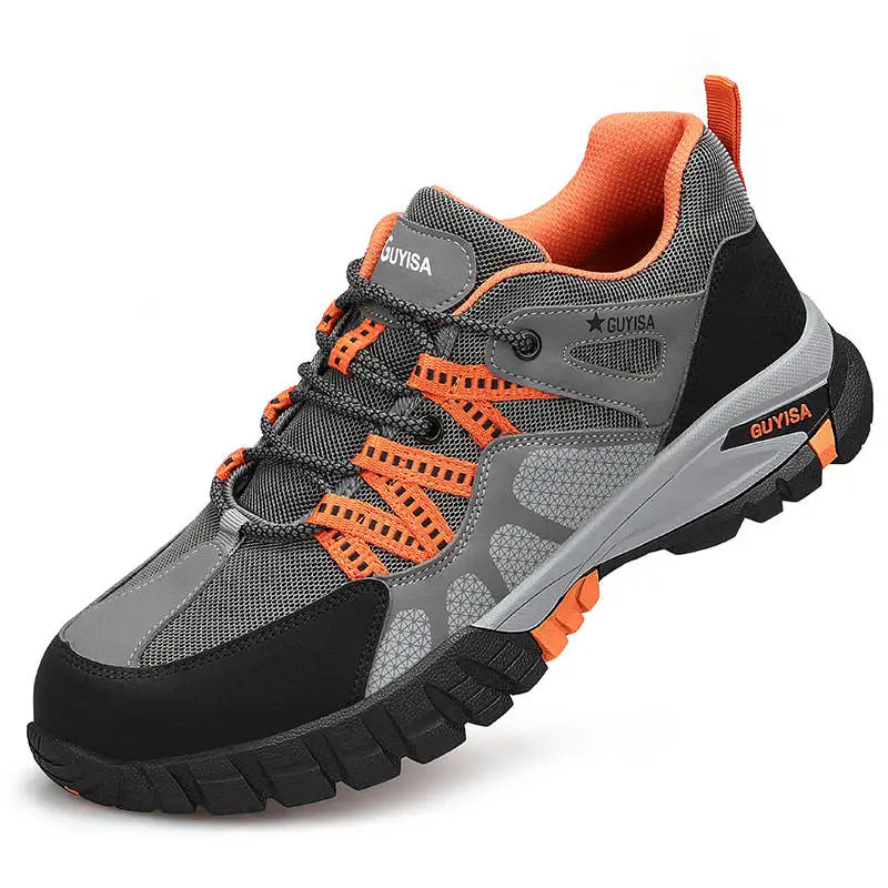 2024 Men Work Safety Shoes Working Sneakers Male Indestructible Work Shoes Men Boots Safety Shoes S3 Steel Toe Safety Boots