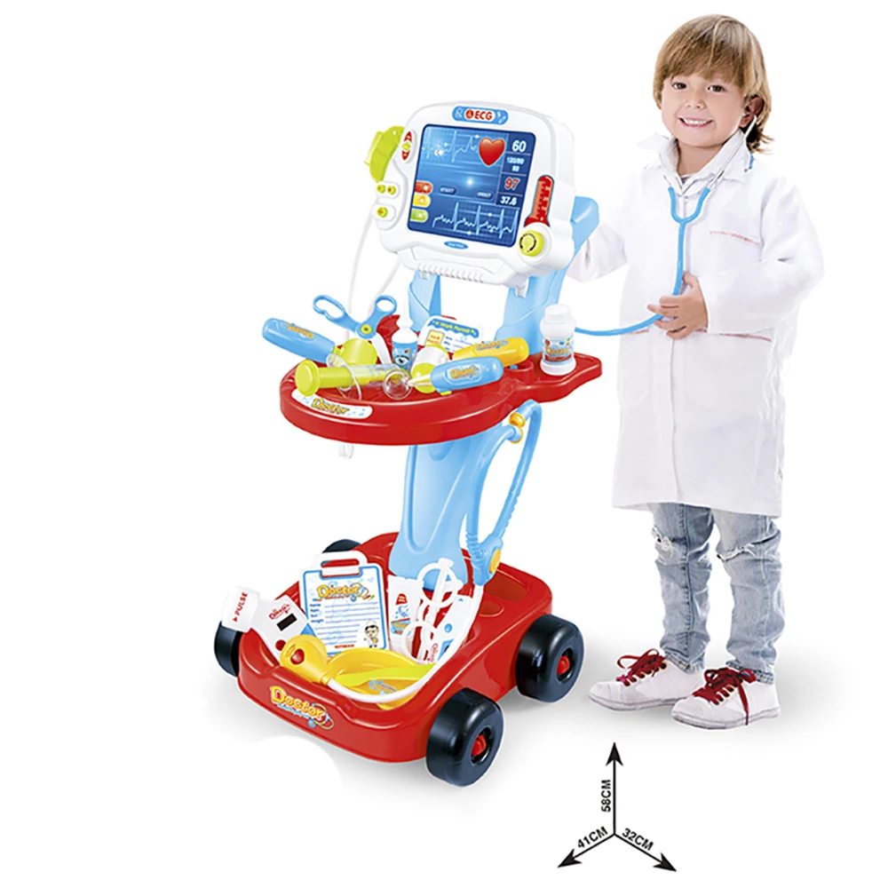 
Wholesale cheap kids Plastic toy doctor set kit for preschool 
