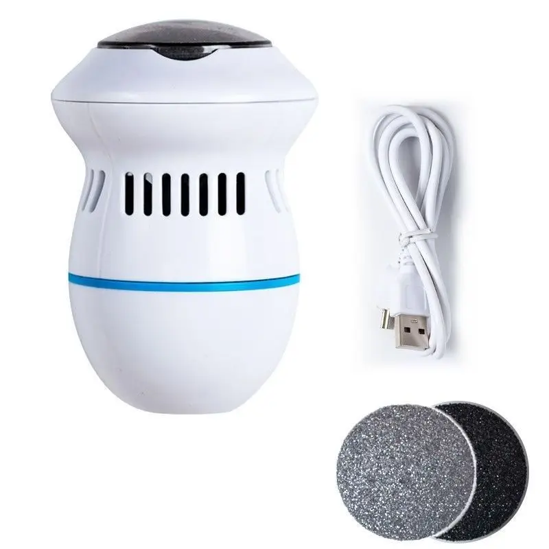 

Wholesale Rechargeable Electric Callus Remover Nickel Pedicure Foot File Hard Dead Skin Remove, White