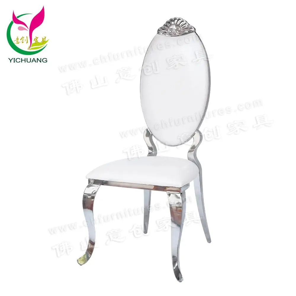 

Wholesale Silver Wedding stainless steel banquet chair