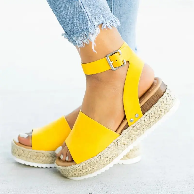 

2021 Wedges Summer Women High Heels Womens Flat Sandals For Women