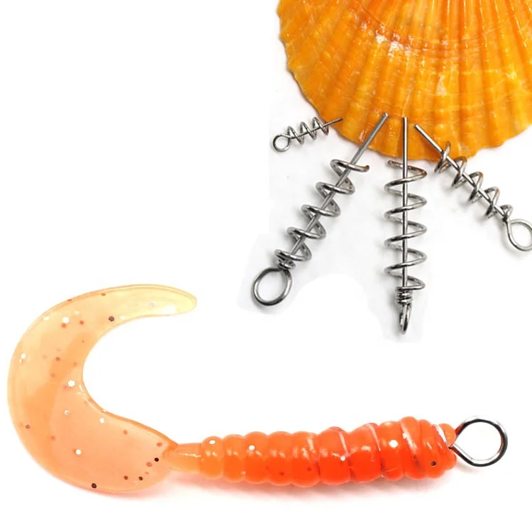 

Factory wholesale fishing gear accessories boat fishing lure fixed pin stainless steel material screw spring needle, As picture