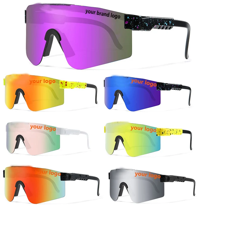 Original Brand Best American Retro Anti Fog Cycling Polarized Glasses 25 colors for Men and Women UV400 Custom Sport Sun glasses