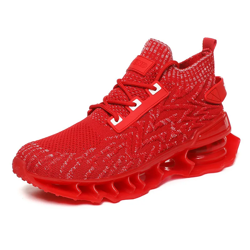 

Shoes men Sneakers 2021 Blade Running Shoes Breathable Men Footwear Trainer Fashion Male casual Red Shoes for men, 3 colors