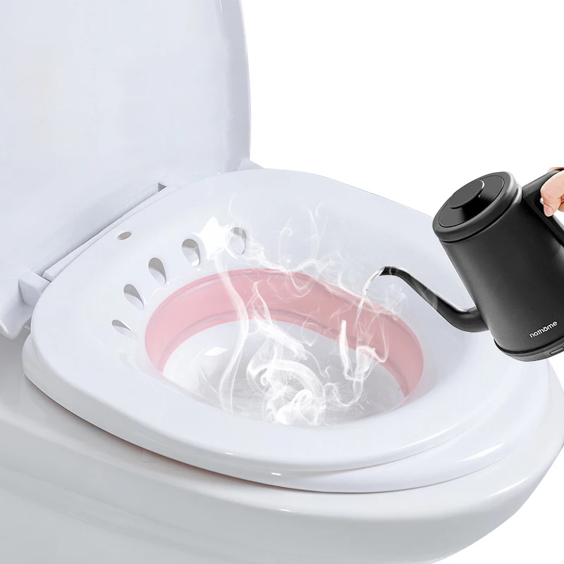 folding yoni v steam bath seat portable 