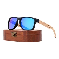 

LS5026 fashion designer custom uv400 sun glasses PC frame wooden bamboo temples sunglasses 2019
