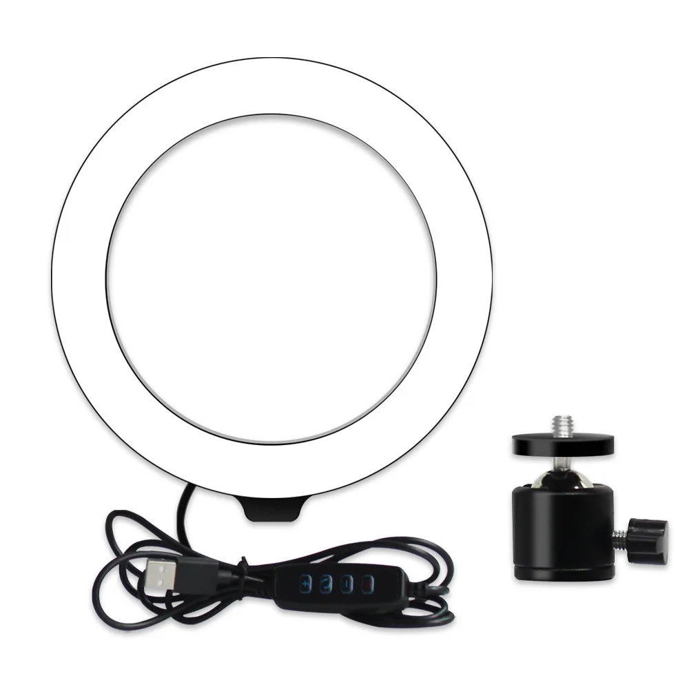 

Tripod stand mobile phone stand for live stream/makeup /YouTube video, three-in-one adjustable beauty ring light, Black