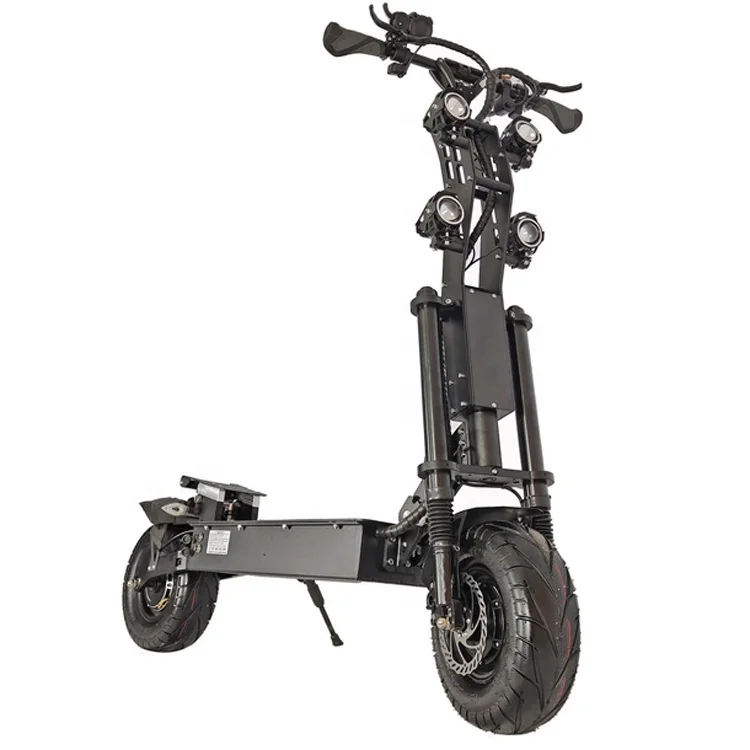 

Chinese TVICTOR 8000watt dual motor 13inch fat tire fast mobility electric scooter with adult seat, Red