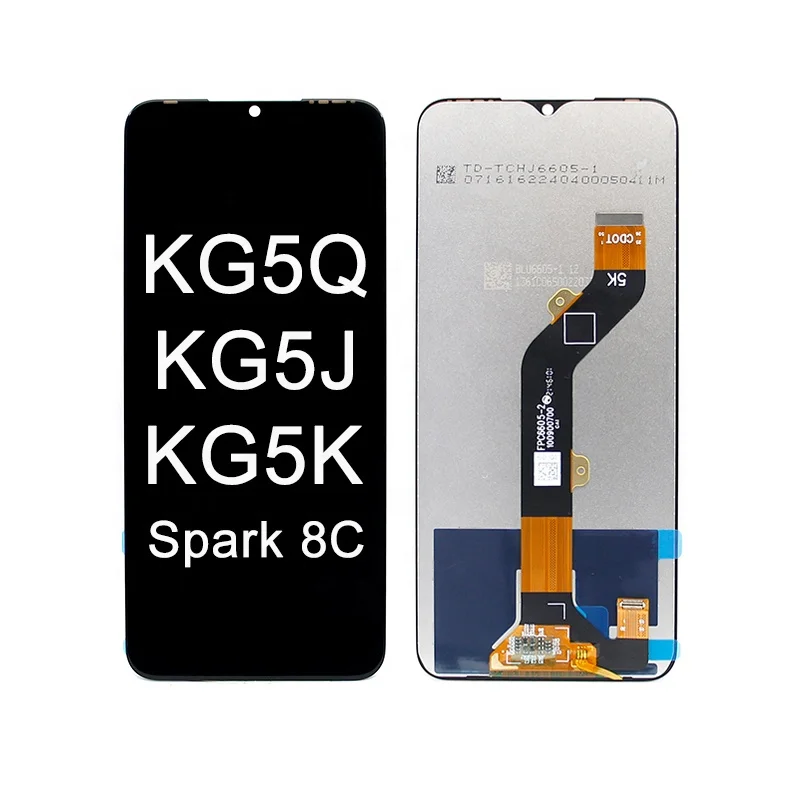 

For Tecno Spark 8C KG5k KG5j KG5Q Lcd Display Touch Screen Replacement For tecno Spark 8c LCD