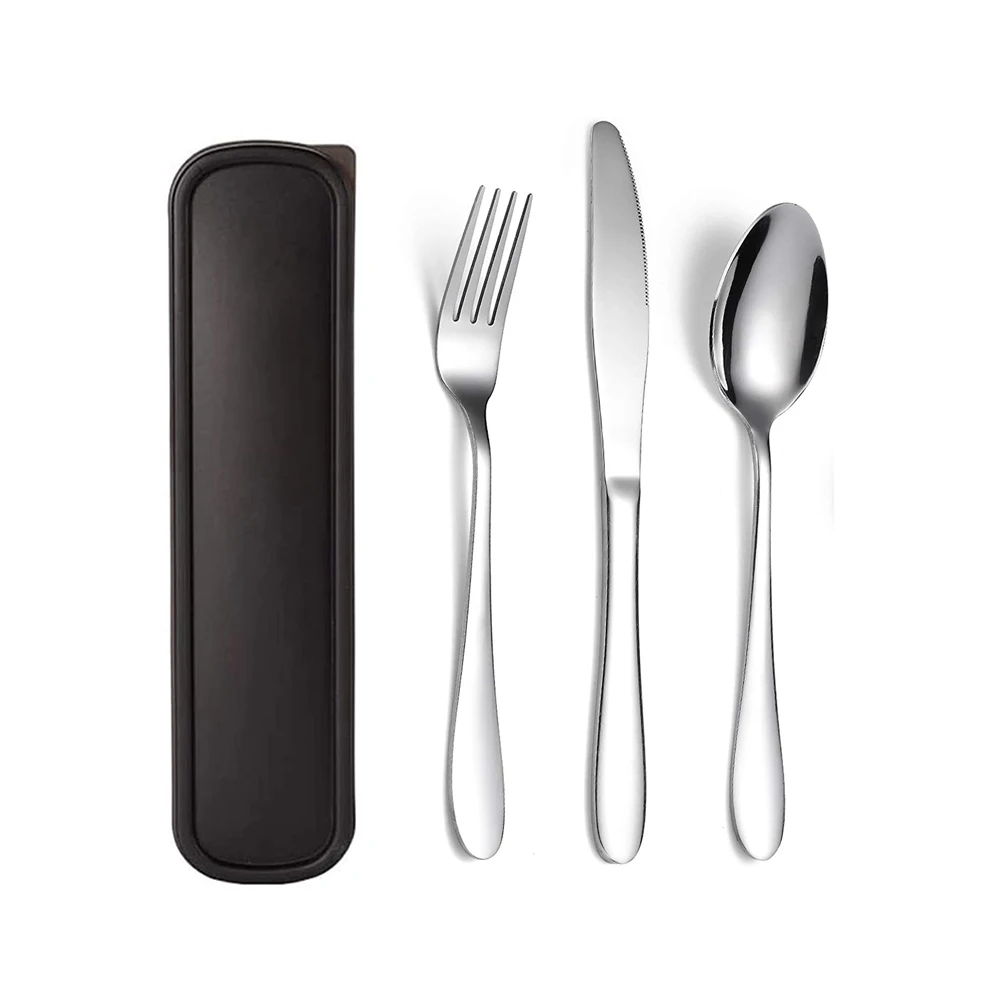 

High quality knife spoon fork stainless steel cutlery flatware set