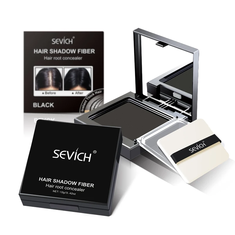 

SEVICH brand hot sale temporary hair color to make up hair root cover, Black,dark brown,coffee