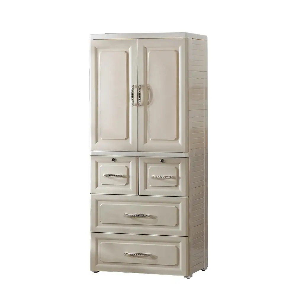 
European style Plastics Wardrobe Cabinet 