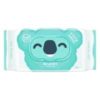 

BB26 baby wet wipes for cleaning organic baby water wipes with Aloe plant extract famous factory in China