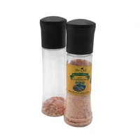 

340ml disposable Salt and Pepper Mills/Plastic Spice Grinder/plastic bottle with salt pepper mill