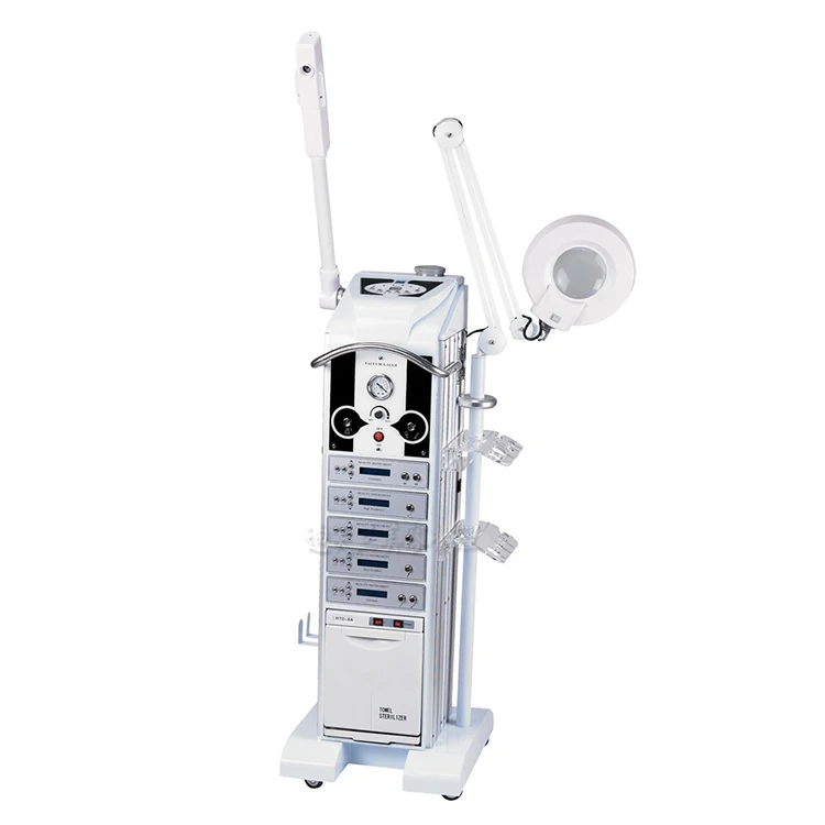 

Multifunctional Beauty Salon 17 In 1 Multifunctional Beauty Equipment Skin Lifting Machine Skin Removal Scrubber Machine, White