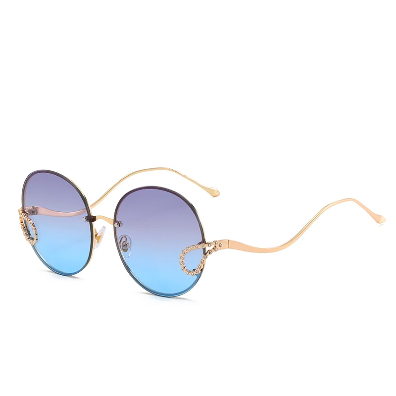 

Banei 2020 New Arrivals Sunglasses Women Retro Custom Logo Sun Glasses Atmosphere Men Metal UV 400 Novelty Shades