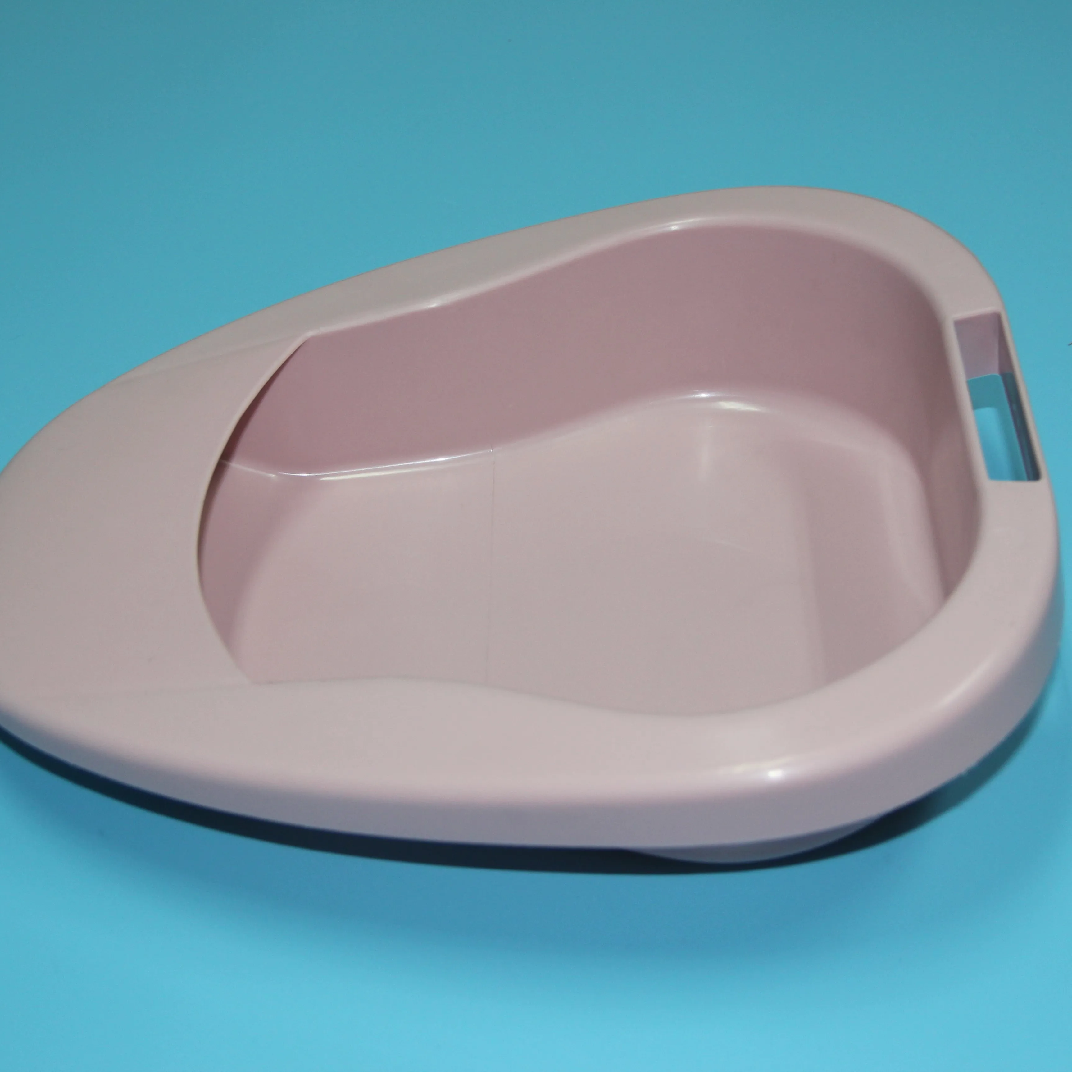 Custom Disposable Hospital Portable Plastic Split Toilet Bedpan For