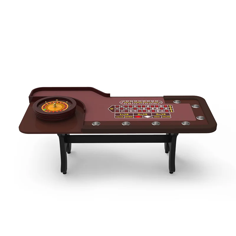 

YH Casino Used Professional Deluxe American Style Roulette Gambling Table Felt