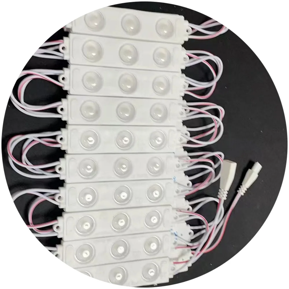 AC 110V 220V High Power Super Brightness 200LM 3 LED Waterproof IP65  Injection SMD 2835 1.5W 220V Led Module
