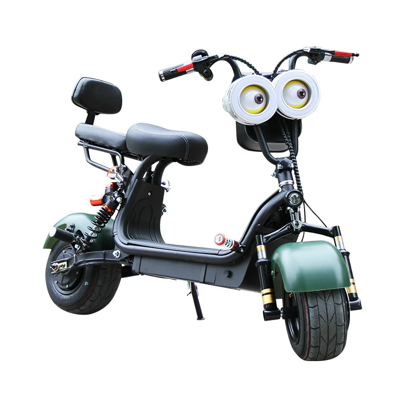 

fast electric motorcycle 48V 35KM/H two wheel skuter fat tire electric scooter