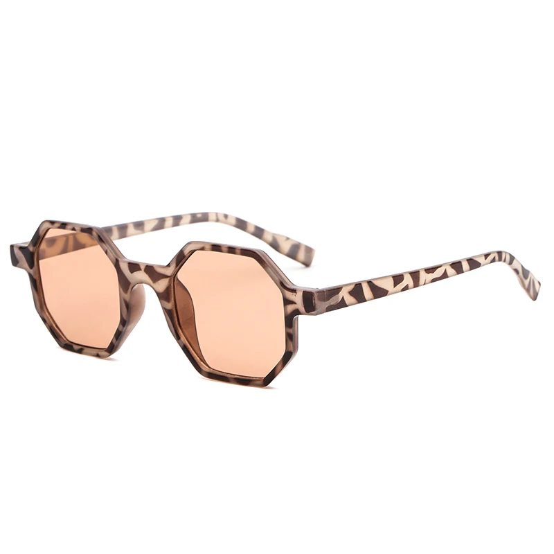 

[RTS] Fashion polygon sunglasses women luxury brand designer small frame octagon korean trend unique wild sunglasses unisex