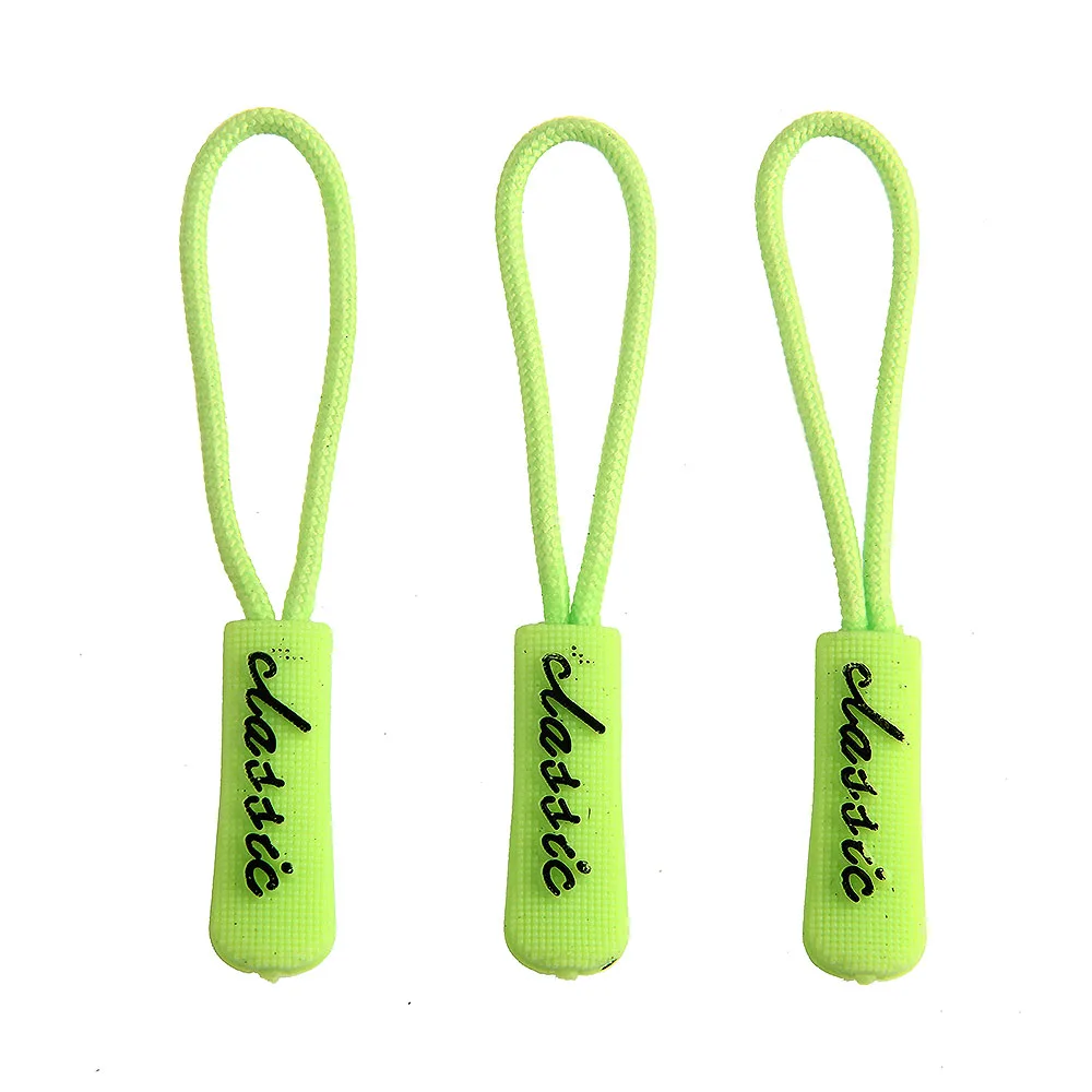 

Custom Logo PVC Zipper Pullers Rubber Zipper Slider For Clothing