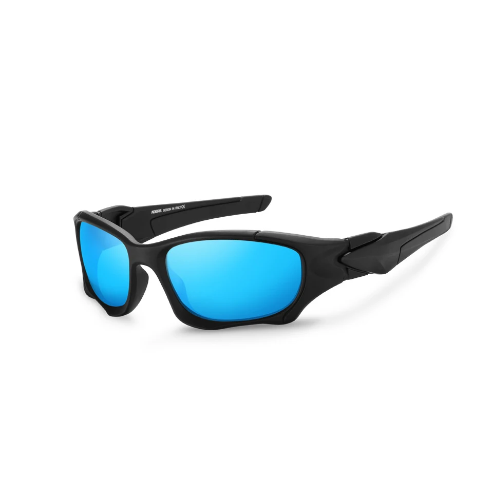 

KDEAM Brand Fashion Design Sunglasses UV400 Night vision SunGlasses Driving Cycling Riding Sunglasses for Men Sport, 7 colors