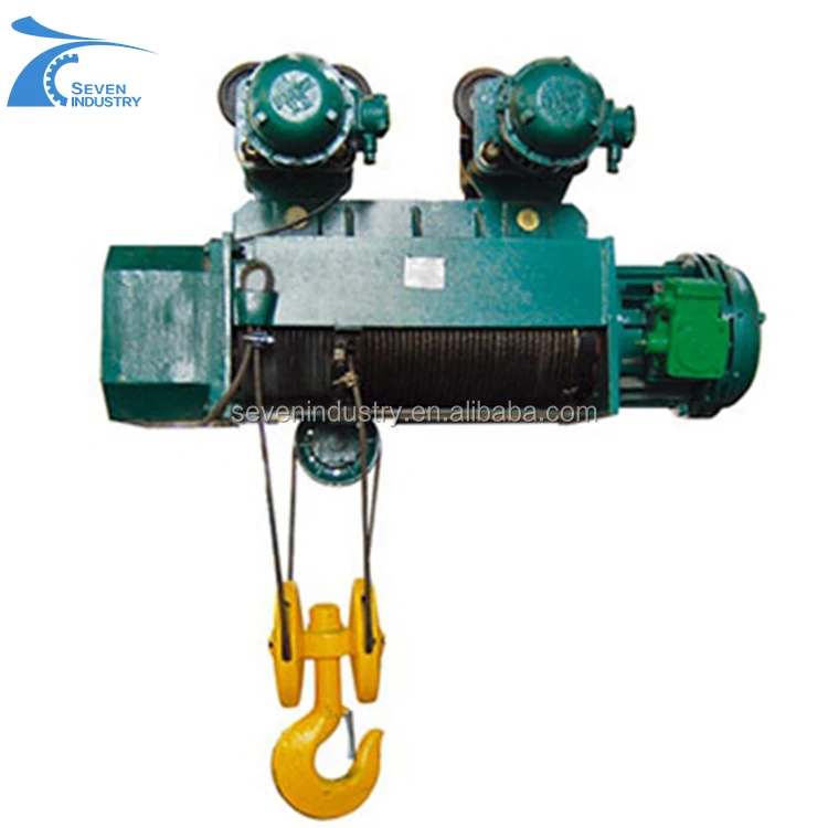 Bcd Type 1000kg-15ton Small Explosion-proof Wire Rope Electric Hoist On ...