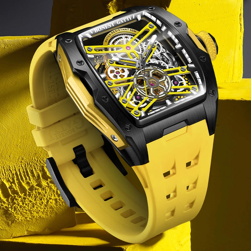 

Bonest Gatti Luxury Fashion Waterproof Business Men Watches Mechanical Automatic Wrist Watch