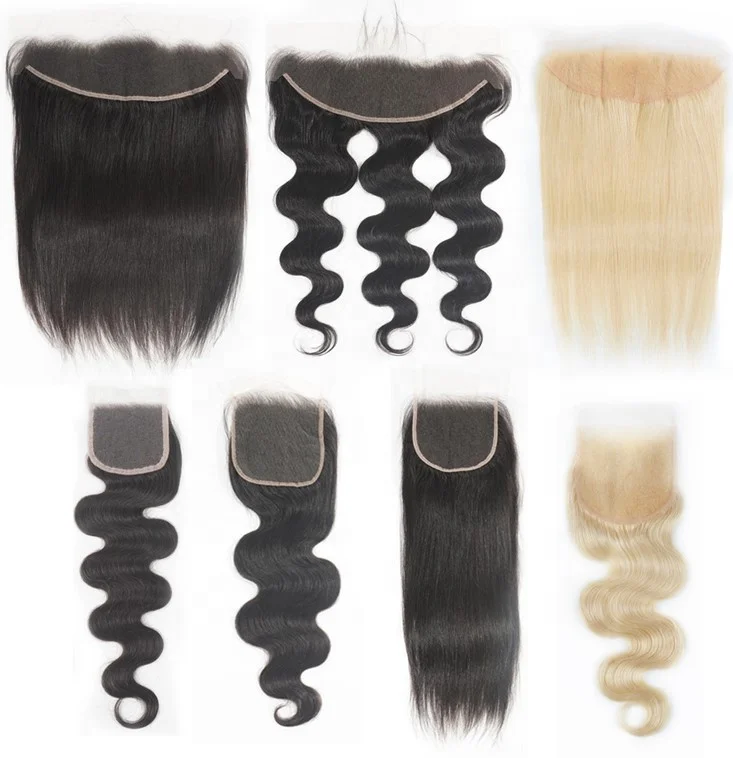 

Wholesale 12a Grade Transparent HD Lace Frontal and Bundles Vendor , Cuticle Aligned Pre Plucked Virgin Hair HD Lace Frontal